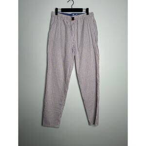 Jonnie-O Boy’s Purple and Green Plaid Lightweight Pajama Pants Size 14‎